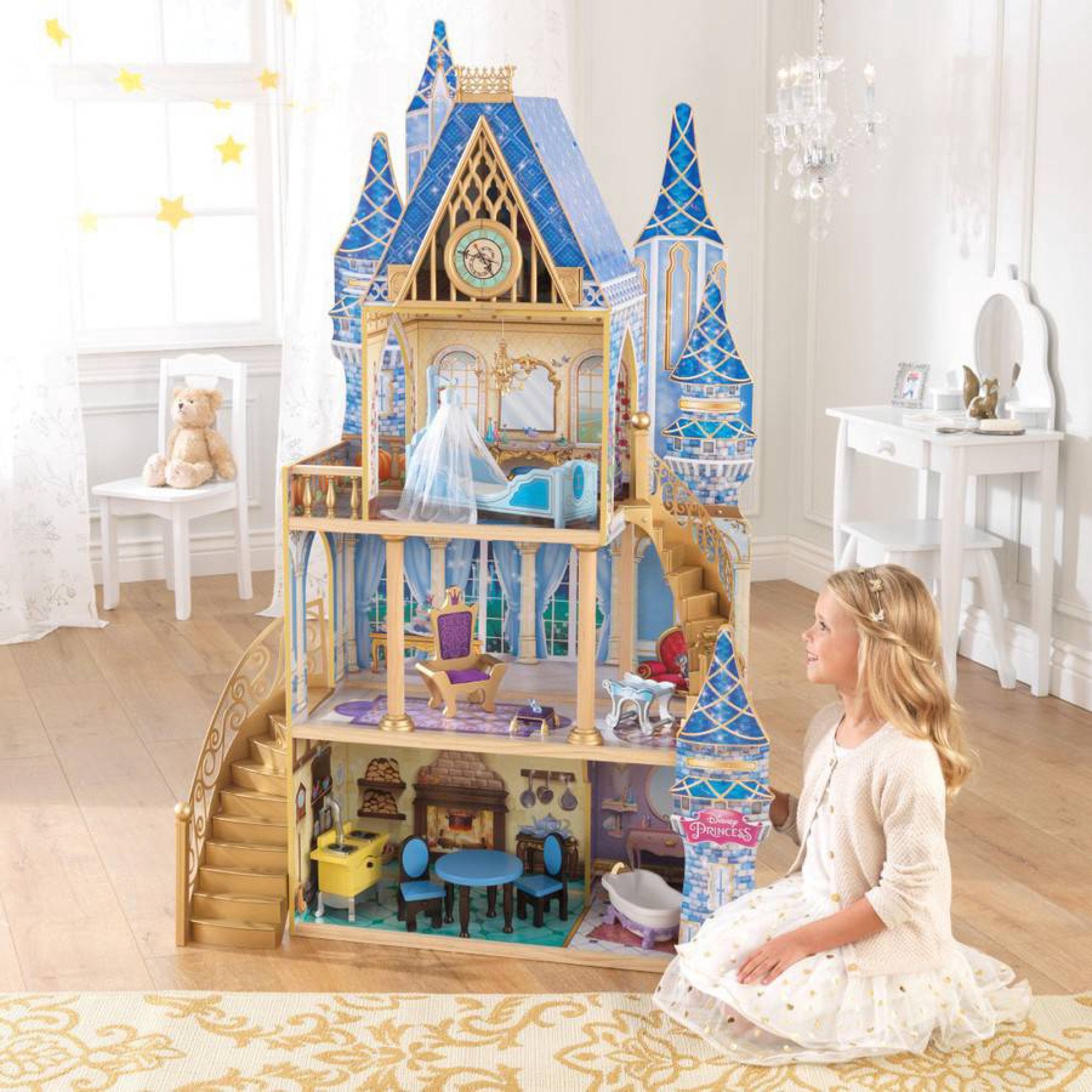 KidKraft Disney Princess Cinderella Royal Dreams Dollhouse