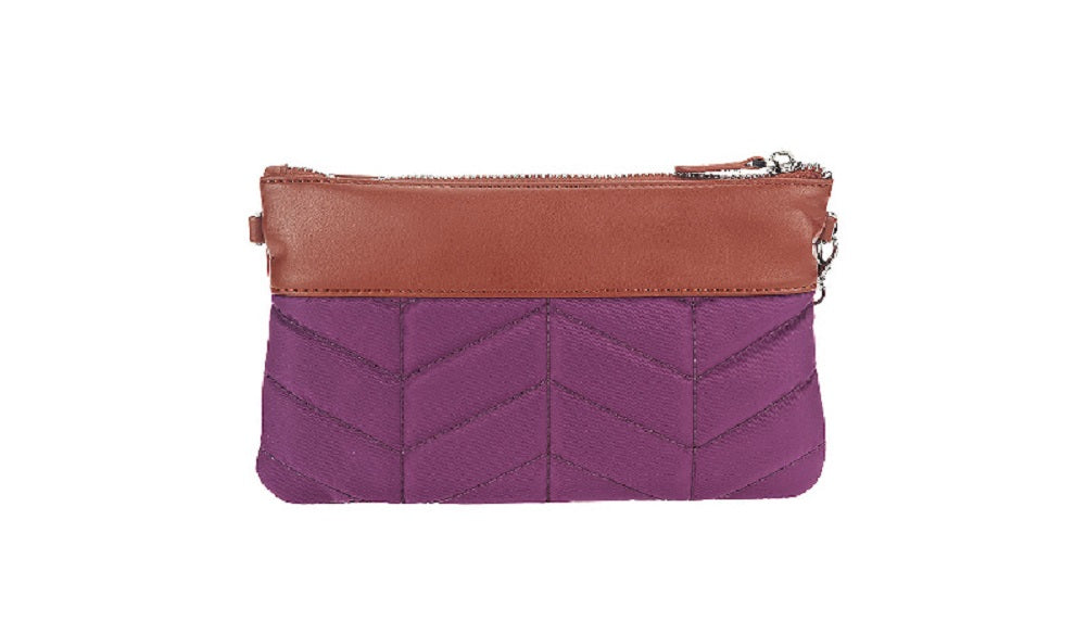 Handbag Butler Handbag Butler Quilted Nylon 2-in-1 Bag with 3000 mAh Cell Phone Charg ...