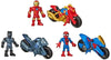 Marvel Super Hero Adventures Speedster Crew Iron Man Black Panther Spiderman