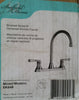Sheffield Home 2-Handle 8" Centerset Kitchen Faucet in Brushed Nickel