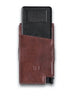 Ekster Senate Slim Leather Wallet RFID Blocking Quick Card Access Classic Brown