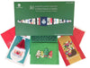 Burgoyne 30 Elegant Hand Crafted Christmas Cards with Self-Seal Envelopes
