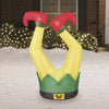 Holiday Time 3.5 FT Airblown Inflatable Christmas Elf Legs