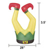 Holiday Time 3.5 FT Airblown Inflatable Christmas Elf Legs