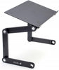 Executive Office Solutions Adjustable Laptop Stand Solid Aluminum Tray (Black)