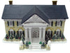 Elvis Presley Graceland at Christmas LED Illuminated & Musical Porcelain Buil...