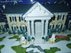 Elvis Presley Graceland at Christmas LED Illuminated & Musical Porcelain Buil...