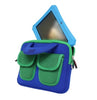 Epik HighQ Case for 7"-8" Tablets, Blue with Green