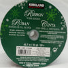 Kirkland Signature Wire-Edged Ribbon 2.5" Wide Burlap Fall Leaves, 50 Yds