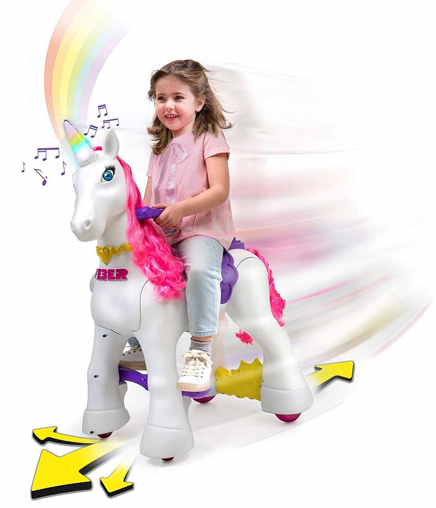 Feber My Lovely Unicorn 12V Powered Ride-On Unicorn Active Toy