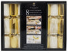 Tom Smith Holiday 14" Festive Luxury Crackers 8-Pack White/Gold