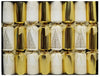 Tom Smith Holiday 14" Festive Luxury Crackers 8-Pack White/Gold