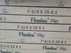 Flanders Air Filter 7 75 In x 25 In x 1 In FLT PNL EZ 11 12 Pack