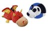 FlipaZoo 16" Plush 2-in-1 Pillow - Bei Bei Panda Transform to Ember Dragon