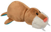 FlipaZoo 16" Plush 2-in-1 Pillow - Blue Dolphin Transform to Brown Walrus