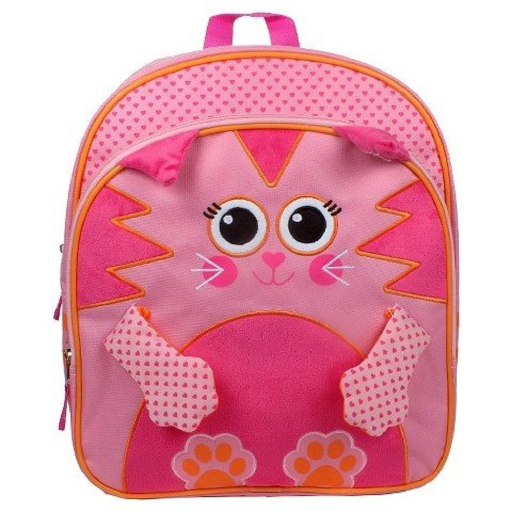 Flipeez- 14in. Cat Backpack Pink