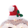 Holiday Time Light-Up Fluffy Sloth, 26" with 35 Lights