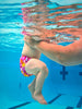 FINIS Flower Power Pink Reusable Swim Diaper, Medium (6-12 Months)