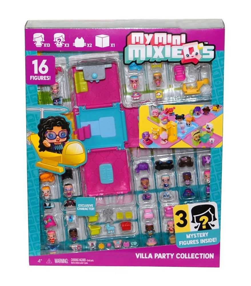 My Mini MixieQ's Villa Party Collection with 16 Figures