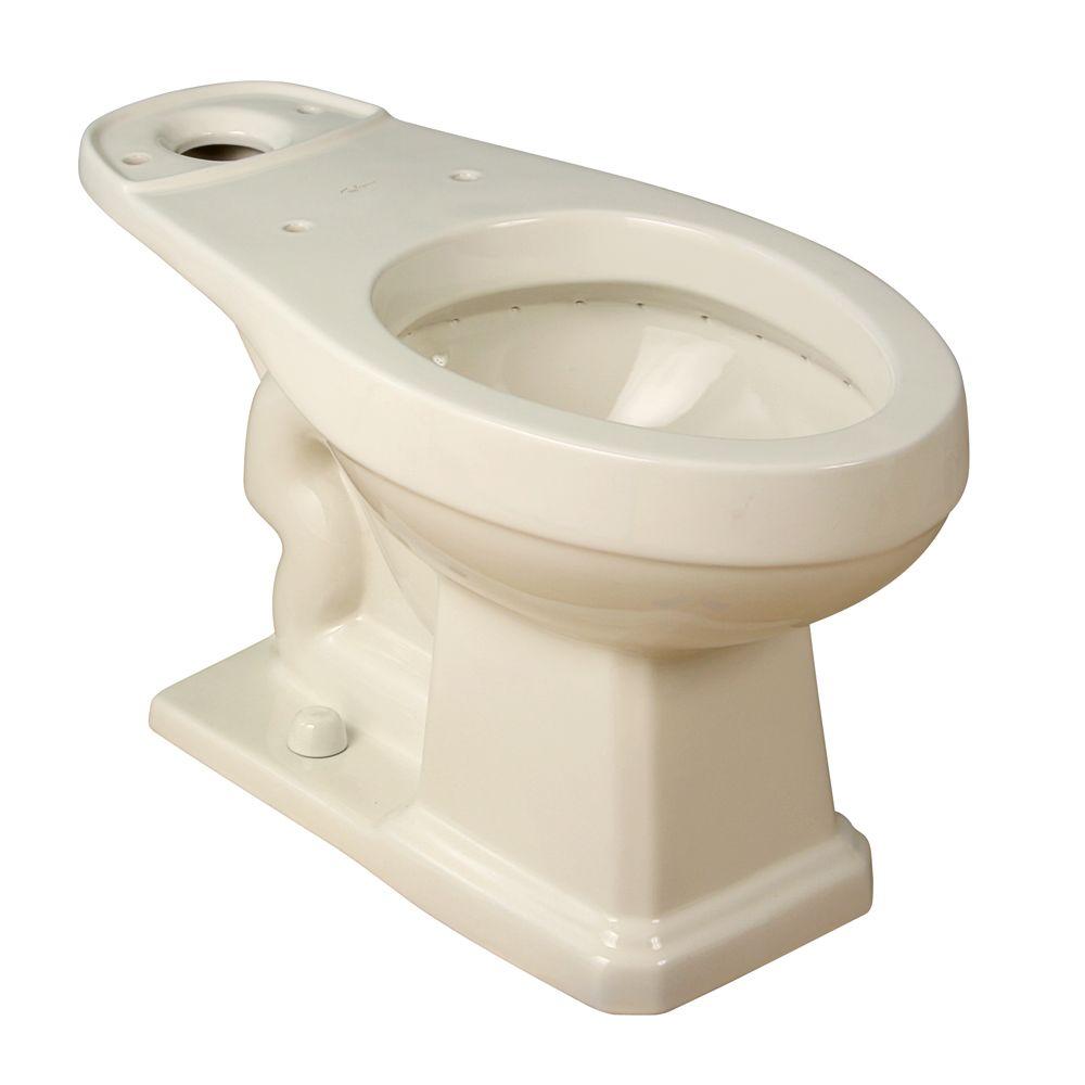 Series 1930 Vitreous China Elongated Toilet Bowl Only Finish: Biscuit