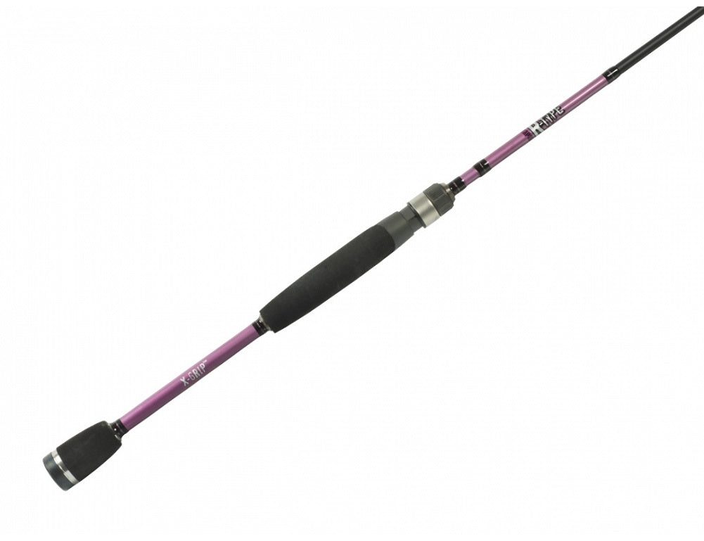 Rapala R-Type Lady Tour Spinning Fishing Rod, Purple