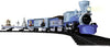 Lionel Disney's Frozen Battery-Powered Model Train Set, Ready to Play with Remote