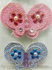 New Jolee's Boutique Dimensional Stickers leatherettes Funky Butterflies