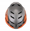 NOW FURI Aerodynamic Bicycle Helmet Orange Titanium L XL