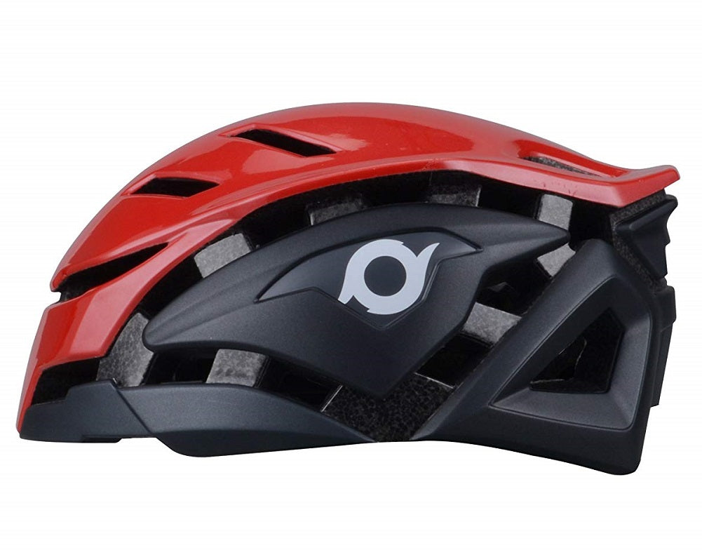 Now FURI - Adult Aerodynamic Bicycle Helmet Red/Black Matte L/XL