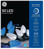 GE Color Choice 50 LED Dual Color C-9 Lights Multi Function 32.6 ft Blue/Cool White