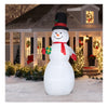 Gemmy 10' Airblown Inflatable Snowman Giant Holiday Time