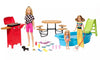 Barbie Sisters Backyard BBQ Dolls and Accessories Set 20-Piece