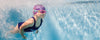 FINIS Helio Swimming Goggles, Pink/Clear