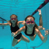 FINIS H2 Jr. Swimming Goggles, Pink/Aqua