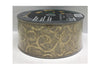 2.5" Wide x 50 Yards Premium Gold Swirl Glitter Wired Ribbon Extra Large Roll