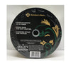 2.5" Wide x 50 Yards Premium Gold Swirl Glitter Wired Ribbon Extra Large Roll