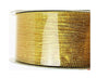 Kirkland Wide Wired Ribbon 50 Yards Metallic Gold Luster