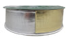 Kirkland Wire Edged Gold/Silver Reversible Ribbon 50 yards 1.5 inches