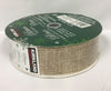 Kirkland Signature Gold Silver Ribbon 50 yds x 1.5 in. Wire Edged