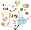 Lori Doll Accessory - 40-piece Gourmet Market for 6" Dolls