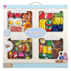 PlayGo Toys - Gourmet Soft Play Food 60-Pieces with 4 Baskets