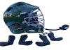 STX Lacrosse Stallion 500 Helmet, Forest Green, Large