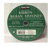 3 Rolls Kirkland Wire Edged Ribbon Red/Green Double Sided Satin 50 Yards 1.5 inch
