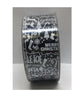 Holiday 50 Yards Designer Christmas Day Ribbon Wired 2.5" Wide Black White Merry Christmas Bow