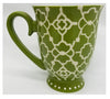 Tabletops Unlimited 14.5 oz. Mug, Tile/Green (2-Pack)