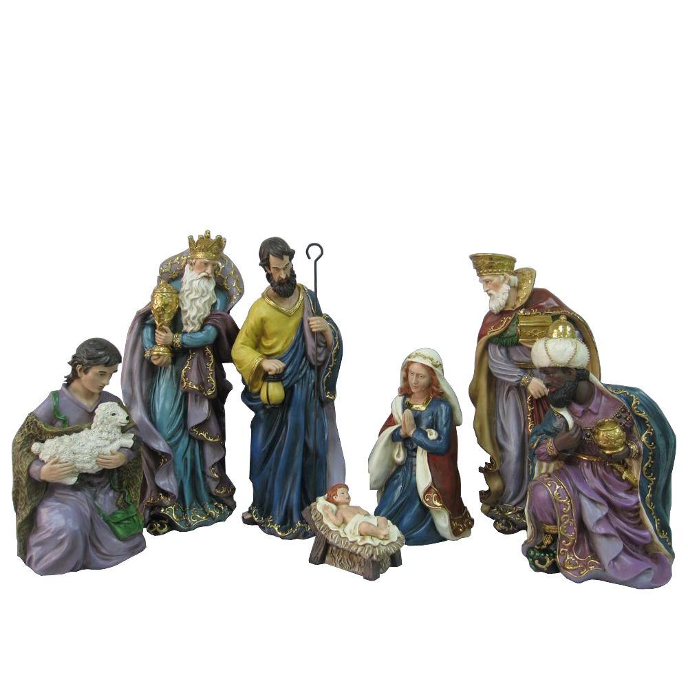 Home Accents Holiday Christmas 7-Piece Nativity Scene
