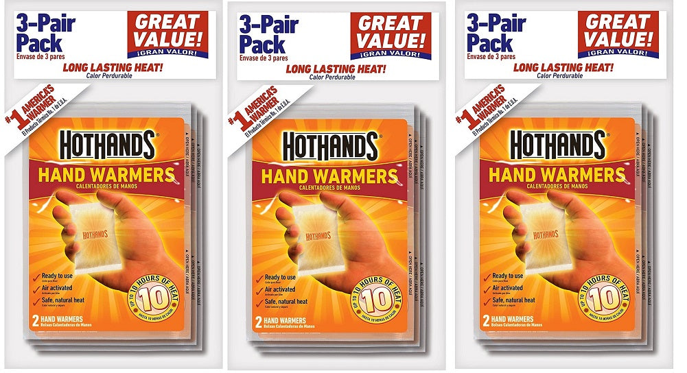 HotHands Hand Warmers, 9 Pairs (18 Individual Hand Warmers)