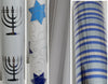 Tom Smith Hanukkah Wrapping Paper, Coordinating Tags & Bows