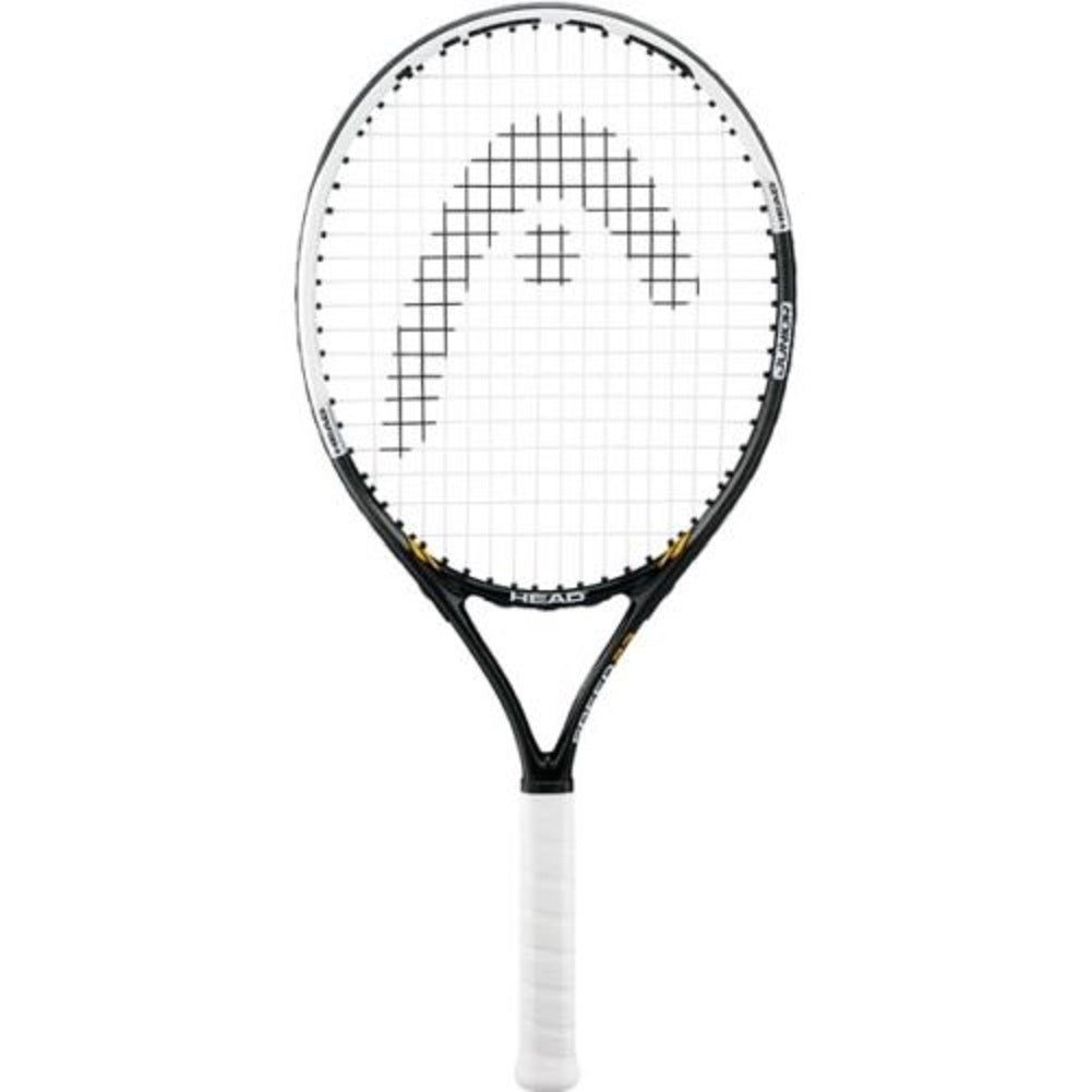 Head Tennis Racket Speed Junior 23" Black White Orange Grip 3.75