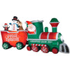 15.5 FT Airblown St. Nick Express Holiday Train with Conductor